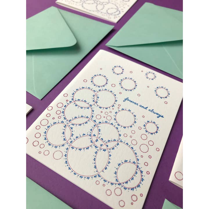 Helen Edna - Wholesale Wedding Card - Forever and Always - Wedding Greeting Card2