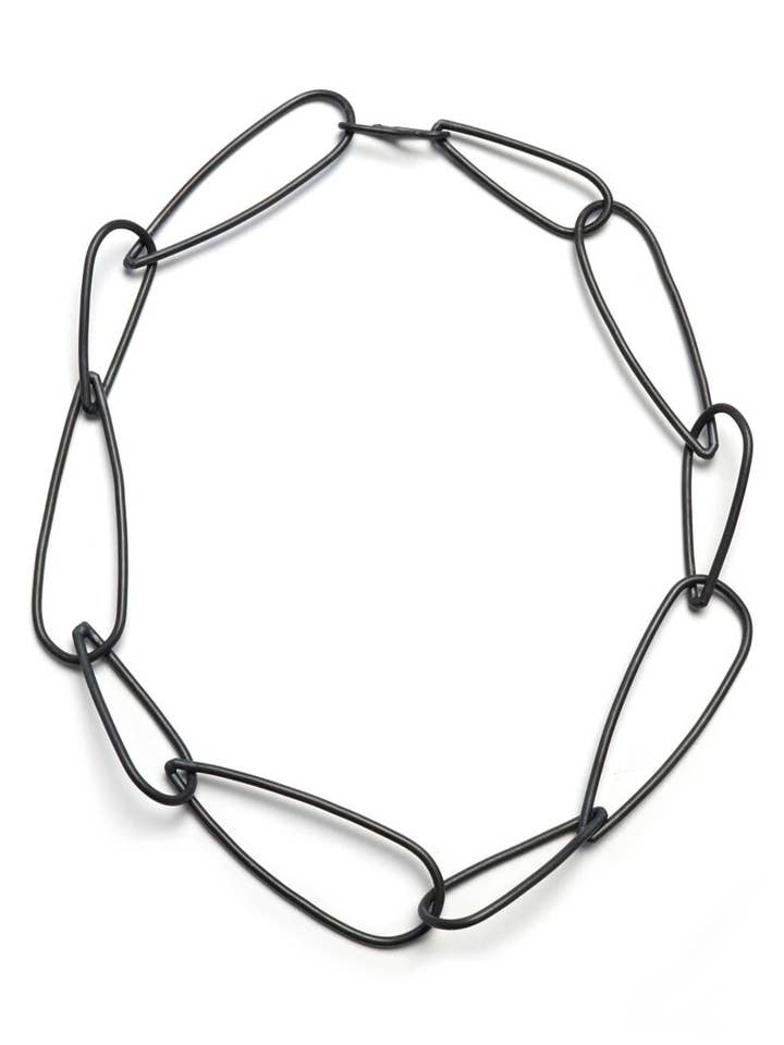 Steel Modular Necklace for wholesale by Megan Auman