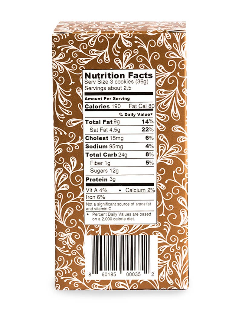 Unna Bakery - Wholesale Biscuit - Ginger Snaps Butter Cookie, traditional Christmas flavours1