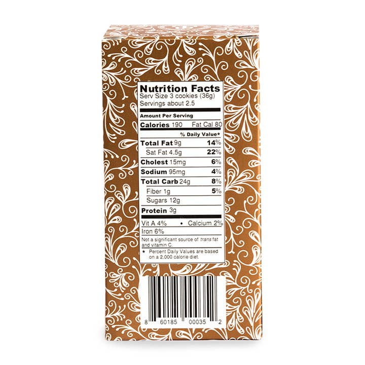 Unna Bakery - Wholesale Biscuit - Ginger Snaps Butter Cookie, traditional Christmas flavours1