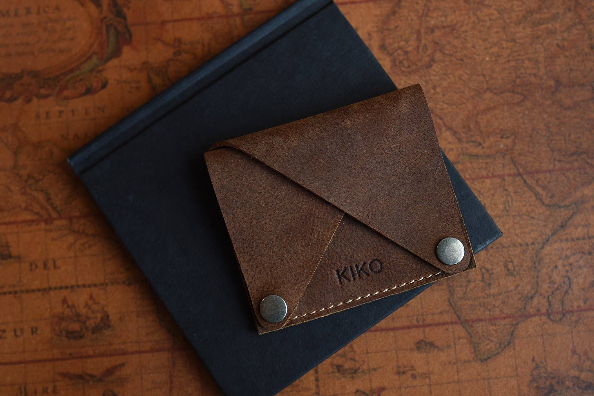Kiko Leather - Wholesale Pasjeshouder - Uniseks - Wing Fold kaarthouder3