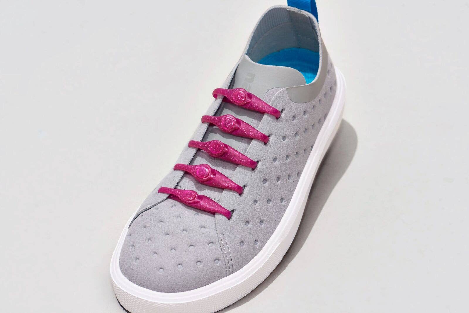 HICKIES - Wholesale Shoelaces - Kids & Baby - HICKIES Kids Glitter Pink2