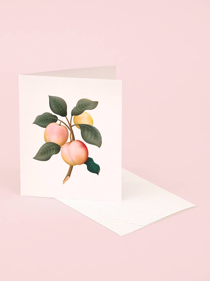 Carte parfumée botanique - Prune pour la vente par Clap Clap