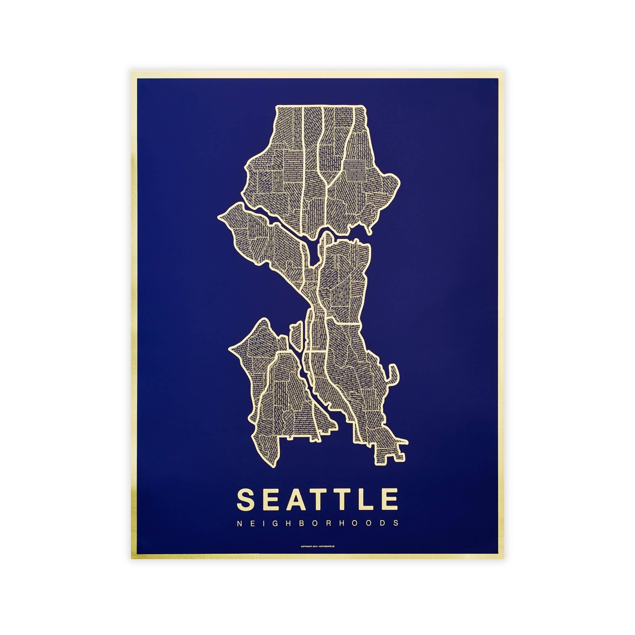 Native Maps - Vendita all'ingrosso Stampa artistica - Stampe con lamina16