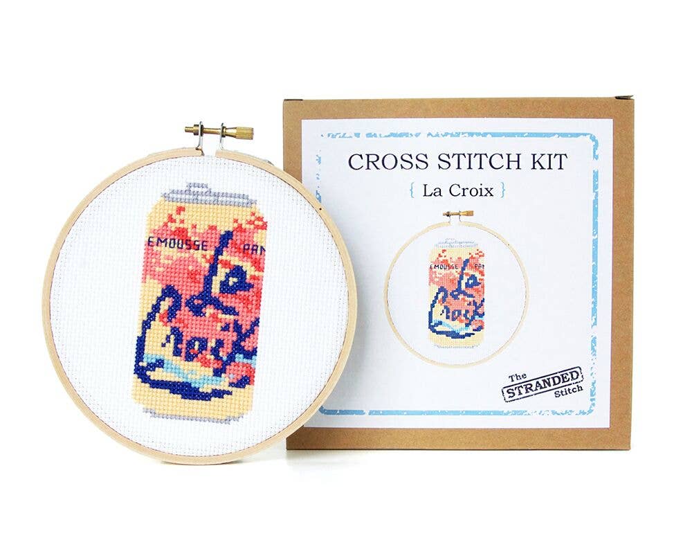 The Stranded Stitch - Wholesale Embroidery/Cross Stitch Supplies - La Croix Cross Stitch Kit3
