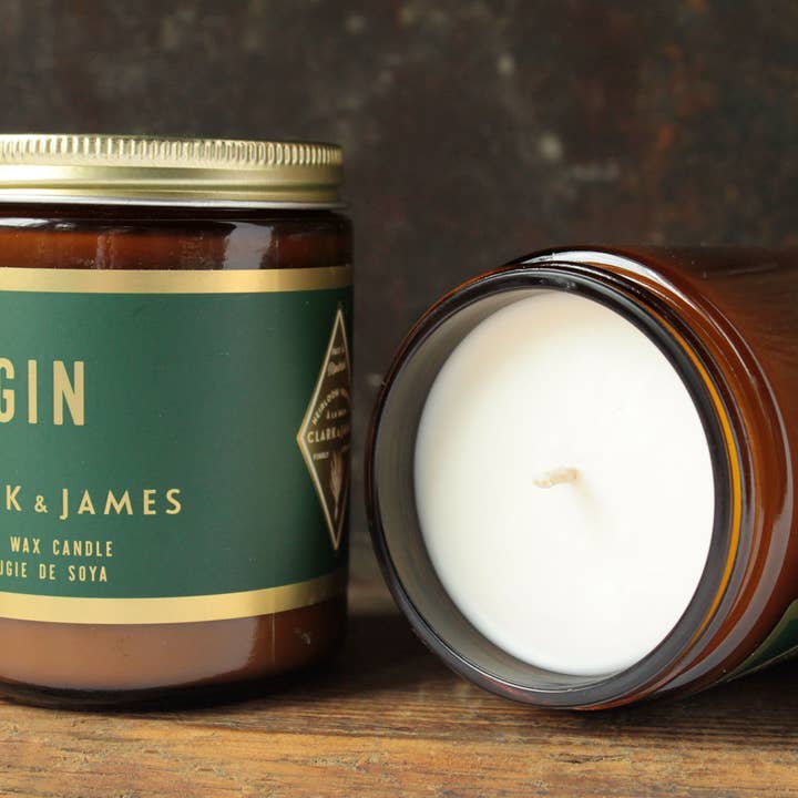 Dot & Lil - Wholesale Jar/Filled Candle - Gin Soy Candle
