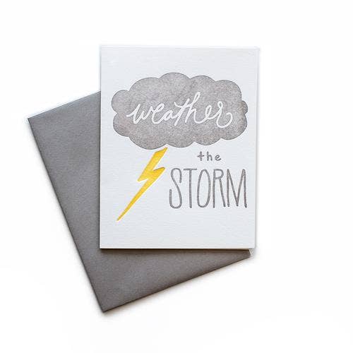 Belle & Union - Wholesale Everyday Greeting Card - Weather the Storm Encouragement Greeting Card0