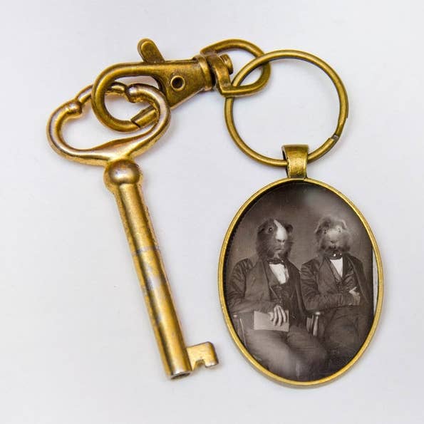 Groomsman Porte-clés Best Man Cadeau pour Cochon d'Inde Brother pour la vente par The Wild Oddisorium