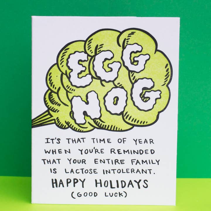 Egg Nog Vacances pour la vente par PapaLlama