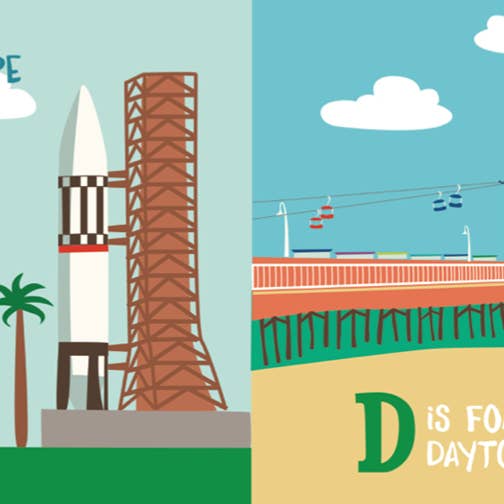 Familius, LLC - Wholesale Preschool Book (3-5) - F Is for Florida - Kids' Educational Book1