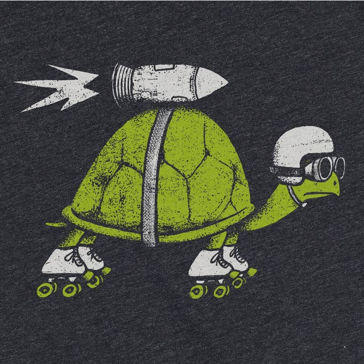 Factory 43 - Wholesale Screen Printed T-Shirt - Unisex - Rocket Turtle Unisex Shirt1