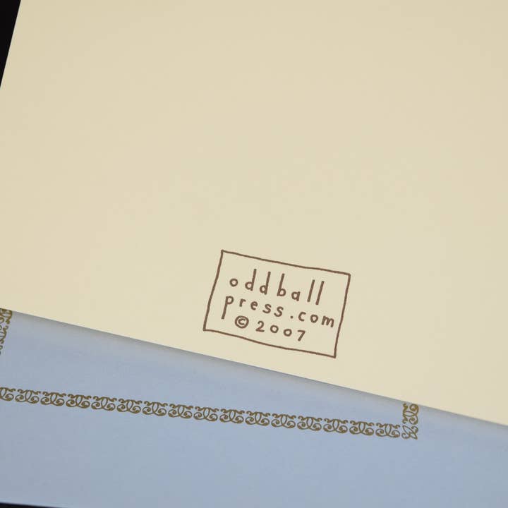 Oddball Press LLC - Wholesale Congratulations Card - Registry Dreams Card3