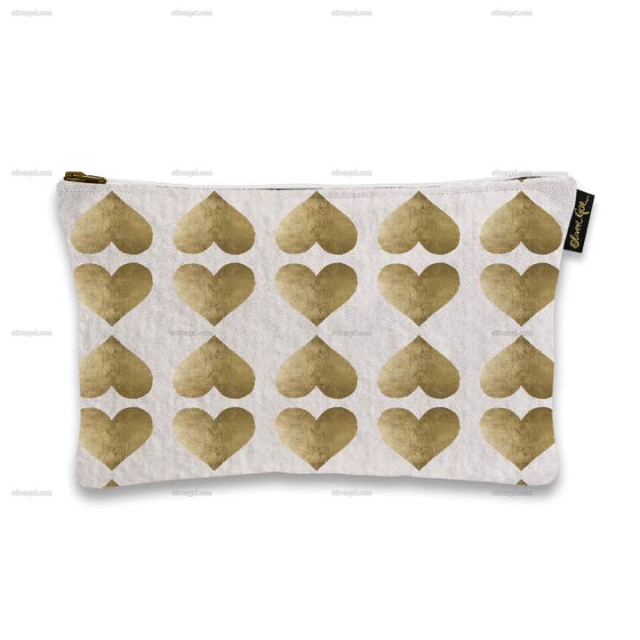 9" x 6" Oliver Gal 'Love Game' Pouch for wholesale by The Oliver Gal Artist