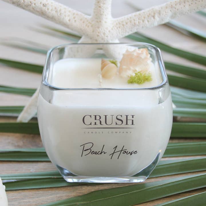 Beach House Candle for wholesale by Crush Candle Company