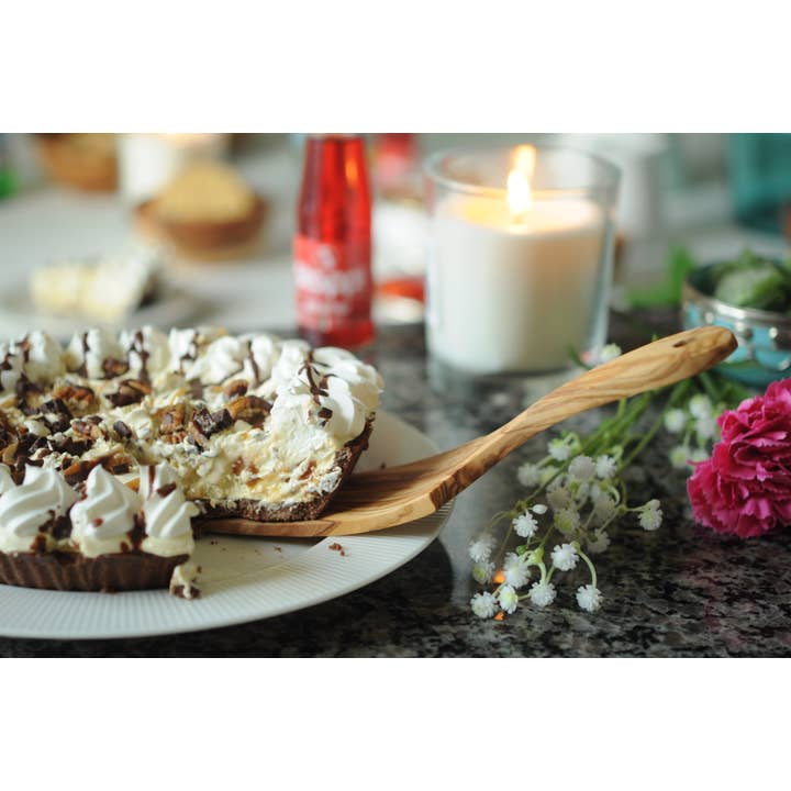 BeldiNest - Wholesale Spatula/Turner - Olive Wood Pizza Server, Pie Server Spatula3