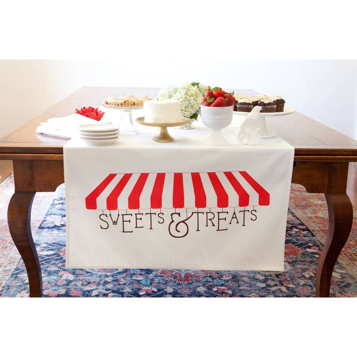 Sweets & Treats Tischbanner für den Großhandel von Tin Parade