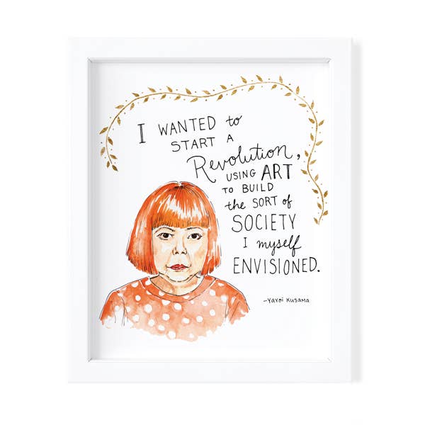 Yayoi Kusama - 8x10 Prints for wholesale by Kimothy Joy