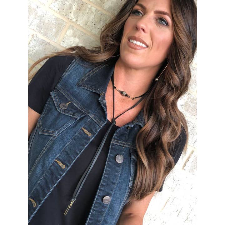 Fearless Memories Jewelry - Wholesale Woven Necklace - The Journey Leather Wrap1