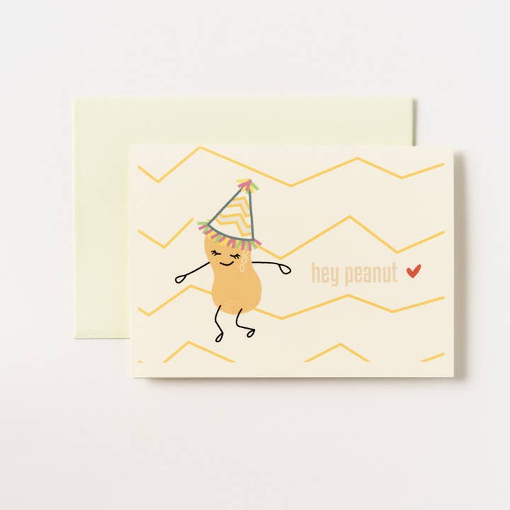 ILOOTPAPERIE - Wholesale Birthday Card - Peanut Go Nuts Birthday Greeting Card