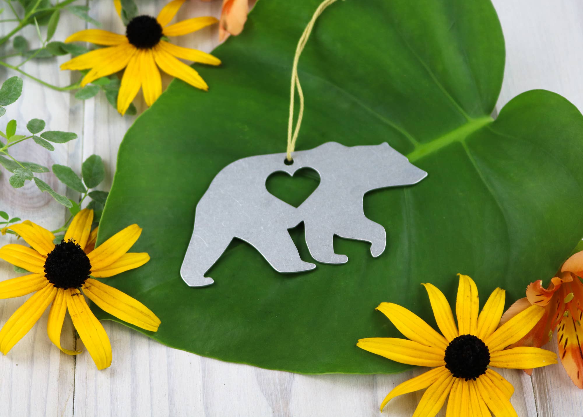 Iron Maid Art – Großhandel Verzierung – Bär Metall Weihnachtsgeschenk Weihnachtsverzierung Tier Wandern4