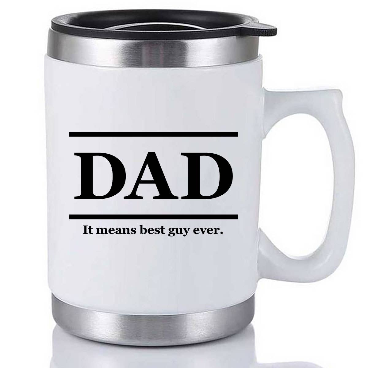 Made2Order - Wholesale Coffee Mug - Best Guy Ever Ceramic Travel Mug W/ Removable Lid0