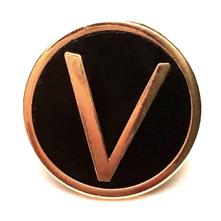 Vegan Enamel Pin for wholesale by Lady No Brow