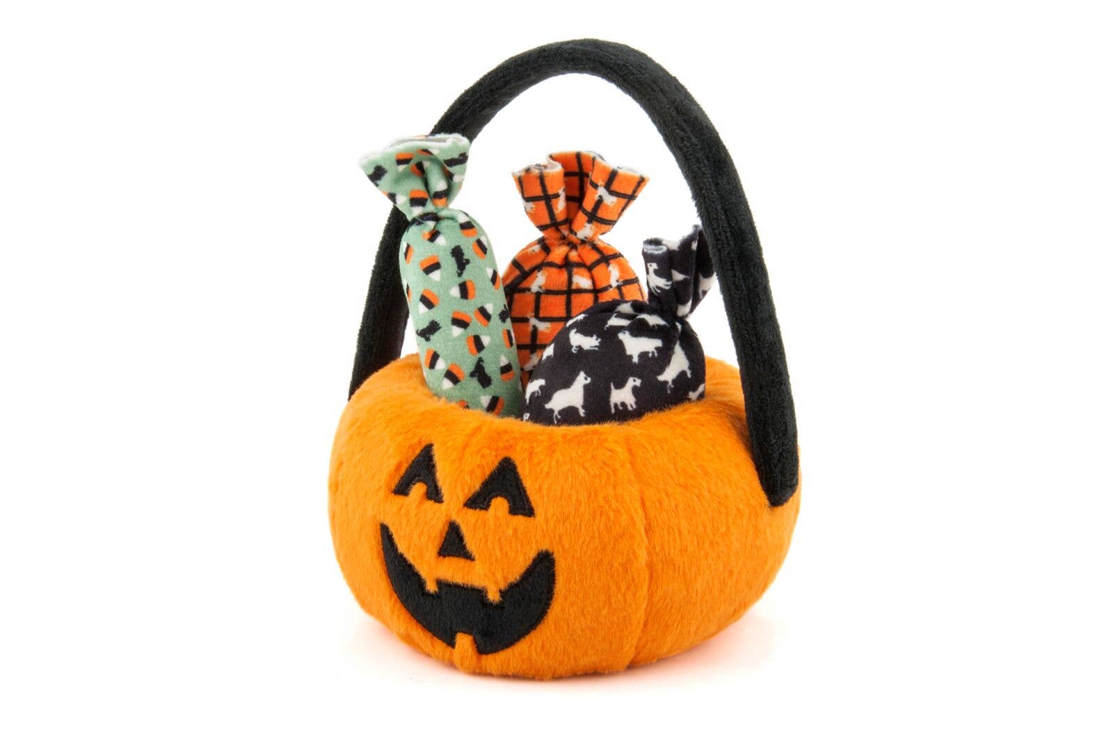 P.L.A.Y. Pet Lifestyle and You - Wholesale Pet Plush Toy - Dog - Howl-o-ween Pumpkin Basket1