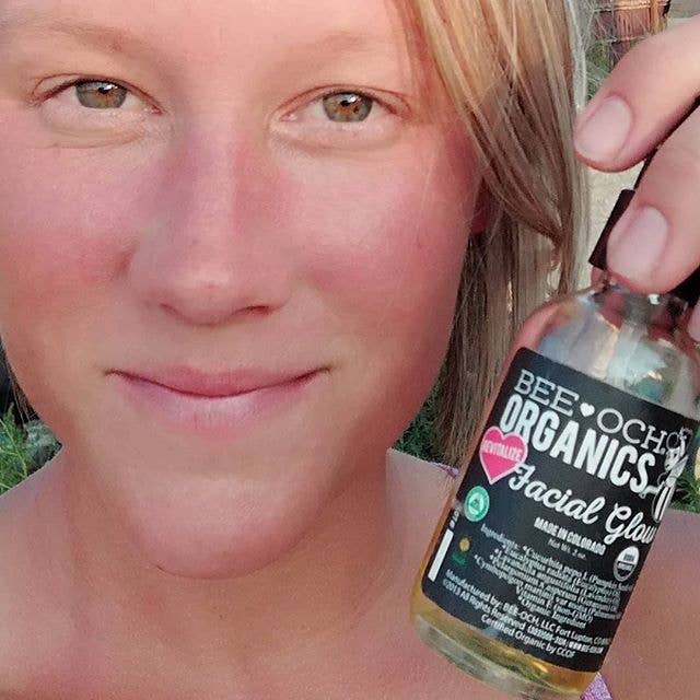 BEE-OCH Organics - Wholesale Facial Oil - Organic Facial Oil - Daily AM Moisturizer - 50mL Glass Pump3