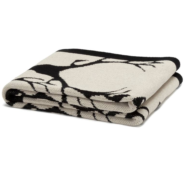 Eco Stag Longhorn Throw Faire Com