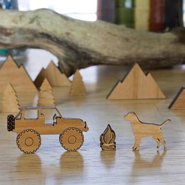 163 Design Company - Wholesale Decorative Tabletop Object - Desktop Miniture Jeep Adventures1