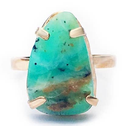 Great Falls Jewelry - Vente Bague de cocktail/de cérémonie - Bague opale de Cusco en sterling ou 14 carats GF + plus de couleurs0