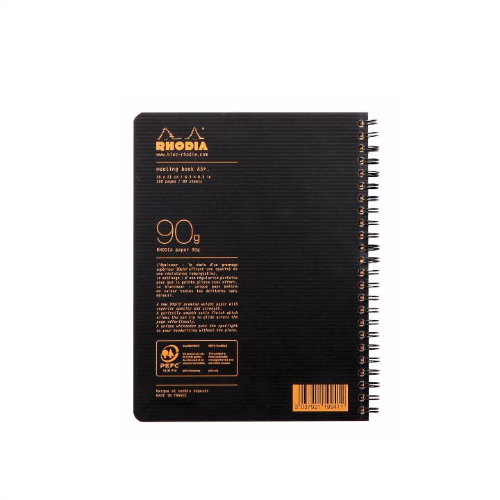 Exaclair - Wholesale Notebook - Rhodia Spiral Meeting Book (A4)6
