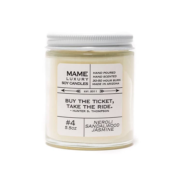 MAME Soy Candles - Venta al por mayor Velas en tarros - #4 - Neroli, Sándalo, Vela de Jazmín1