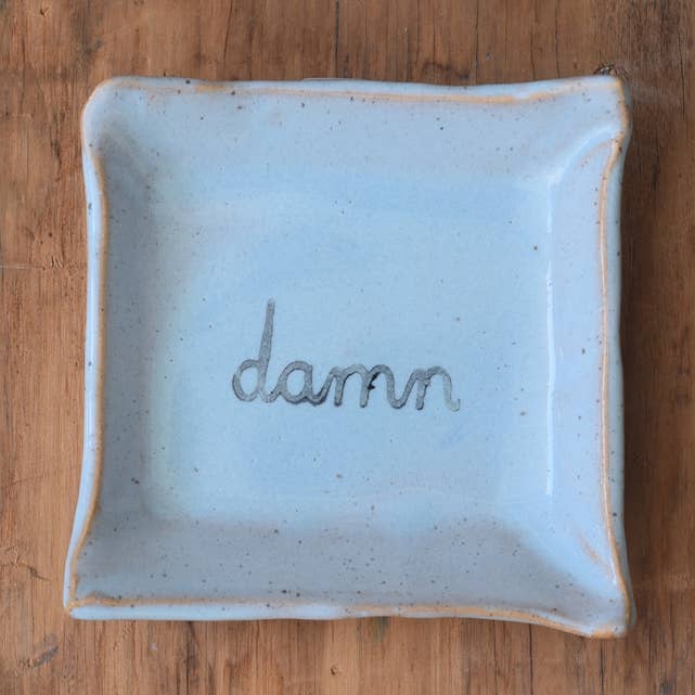 Square Dish - Damn for wholesale by Mud & Maker