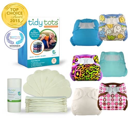 Ensemble de départ pour nouveau-né pour la vente par Tidy Tots Diapers