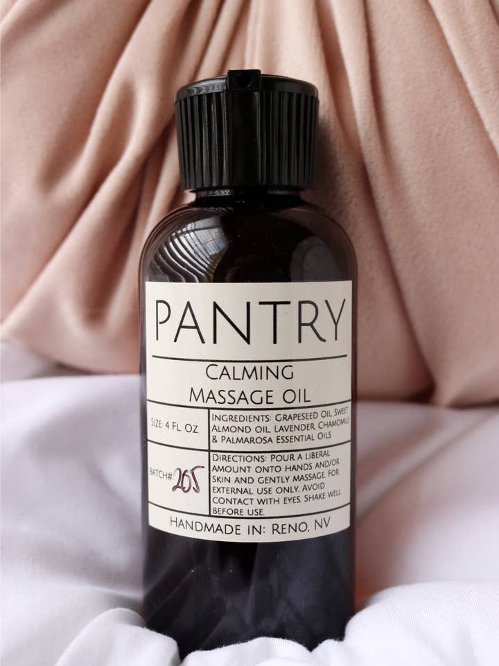 Essential Oil Massage Oil - Romance Book Gifts for wholesale by Pantry Products - Skin, Body, + Wellness