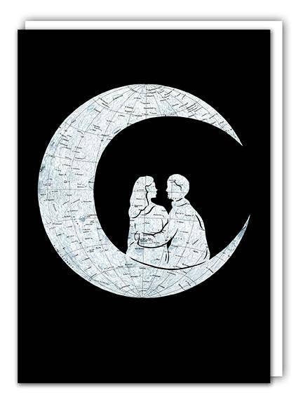 Granny Panty Designs - Wholesale Love Card - To The Moon And Back Card0