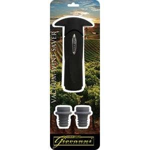 Cork Pops Inc - Wholesale Bottle/Wine Opener - Giovanni Vacuum Wine Saver