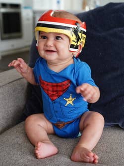 Chaps Western-Bodysuit für Babys für den Großhandel von Doodle Pants