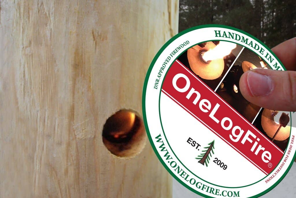 OneLogFire - Wholesale Fire Pit - Original OneLogFire 6-Logs per case   2-Hour burn time3