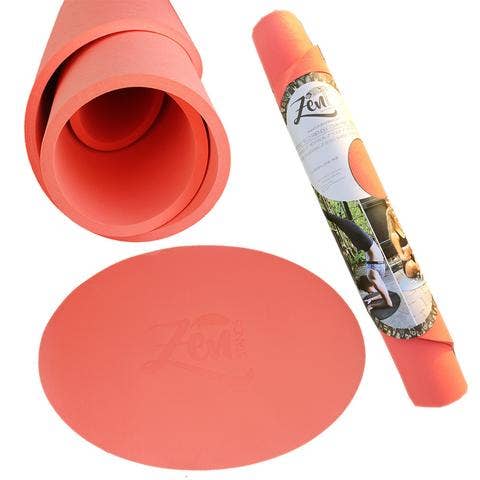 Woombie - Wholesale Yoga Mat - OvalZenStands Meditation/ Yoga Mats & Social Distancing Cues11