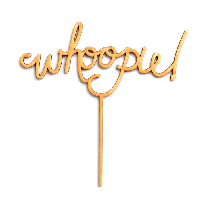 Whoopie Cake Topper for wholesale by Belle & Union