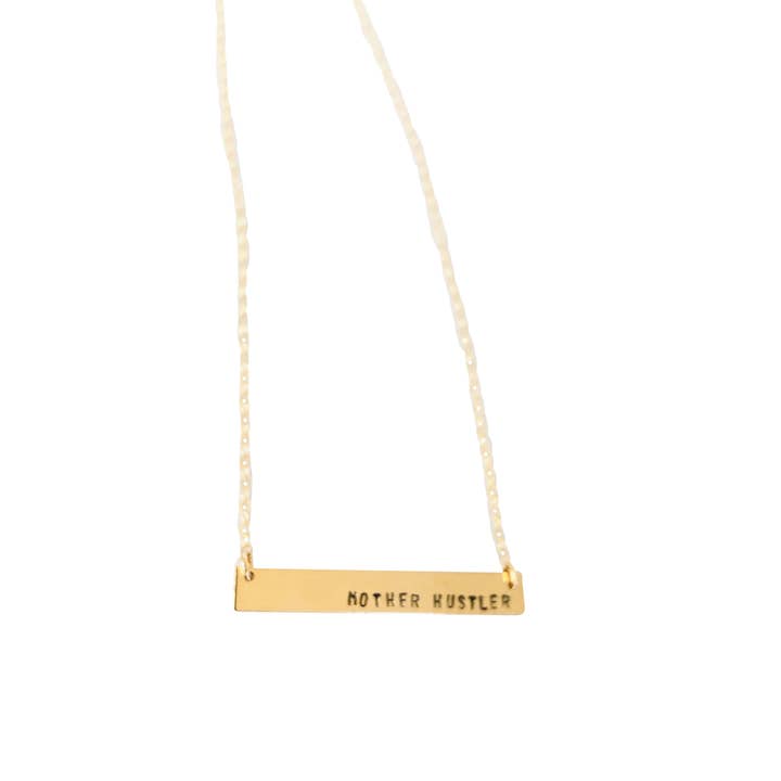 Collier de bar Mère Hustler pour la vente par Lux + Luca Jewelry Co.