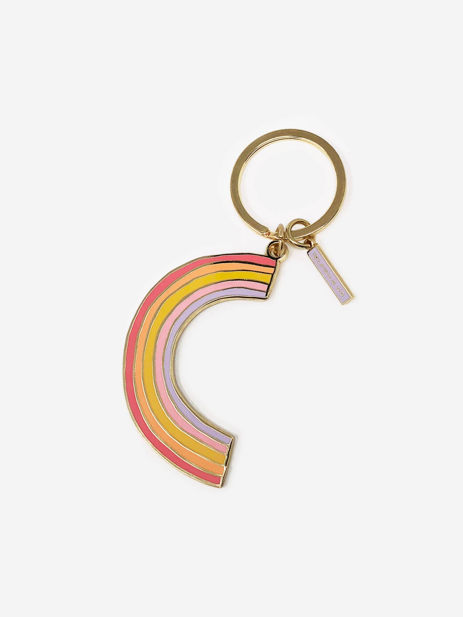 Idlewild Co. - Wholesale Keychain - Women's - Rainbow Enamel Keychain1