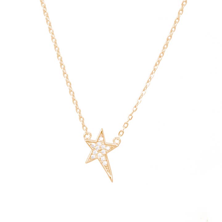 Colar Mini Estrela da Sorte por atacado de Lucky Star Jewels