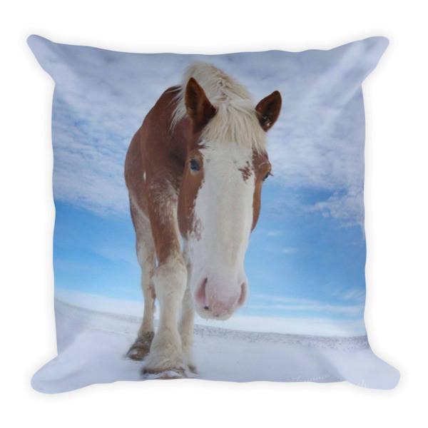 Big Josh sierkussen voor wholesale door Amanda Smith Western Art, LLC