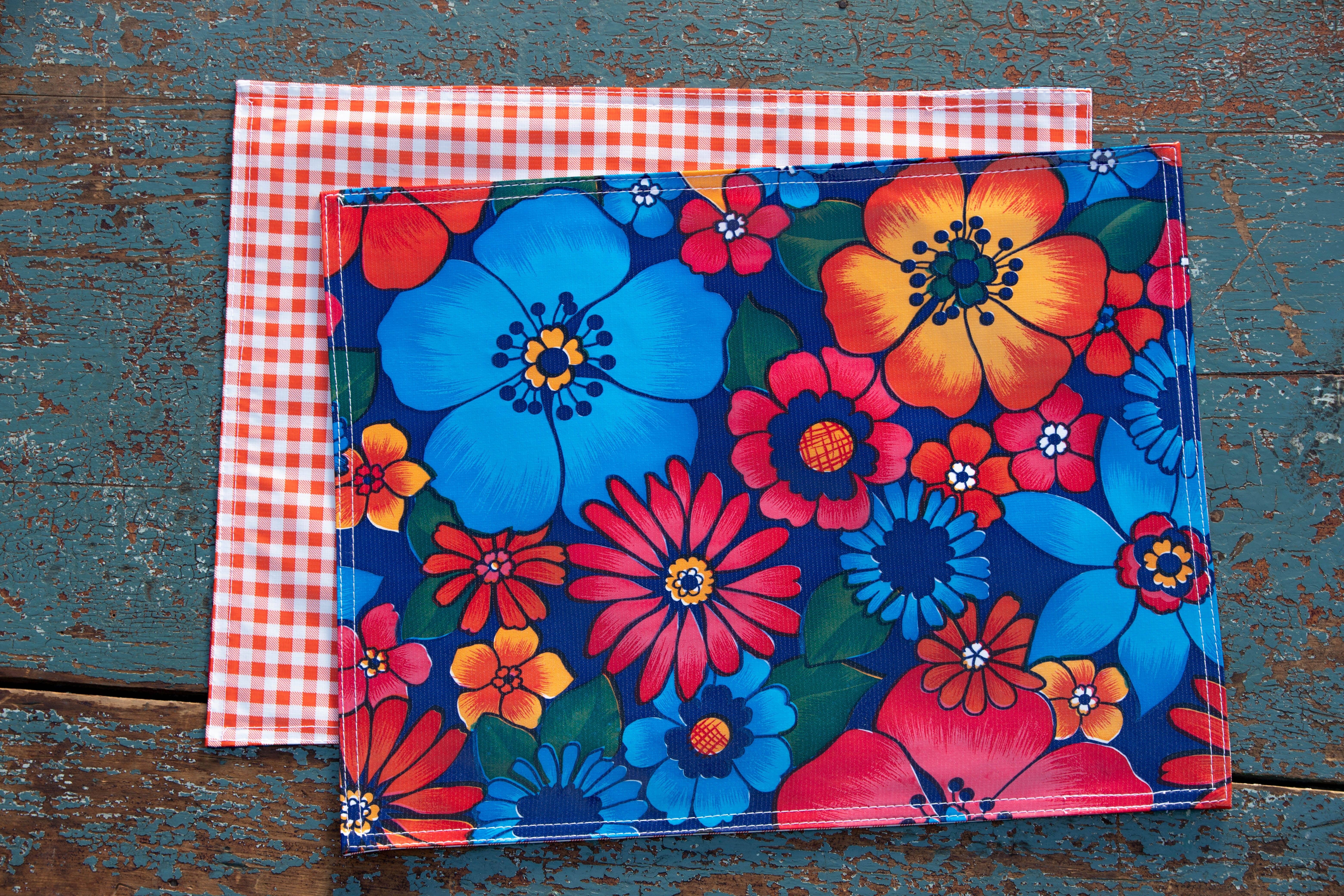 Oilcloth International - Wholesale Placemat - Cobalt London Placemat0