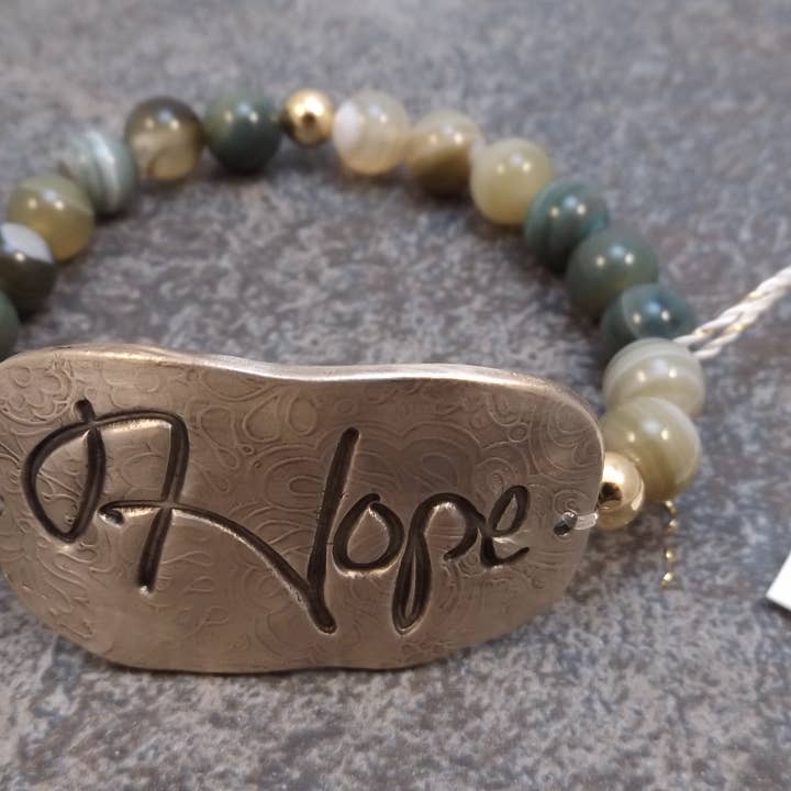 Håber - Inspiration Stretch armbånd for engroshandel hos Felicity Jewelry Designs