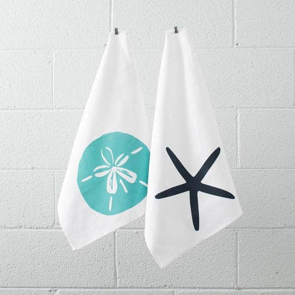 Beach House Cafe Towel for wholesale by Vital Industries