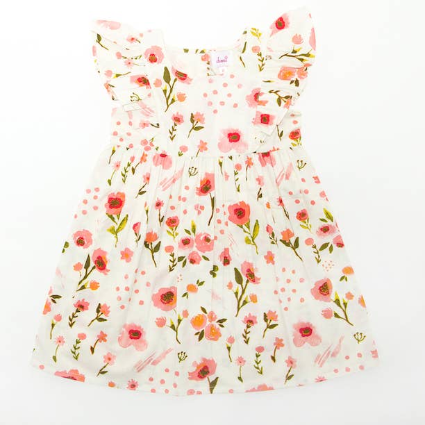 Leah watercolor Dress for wholesale by Cheeni Clothing